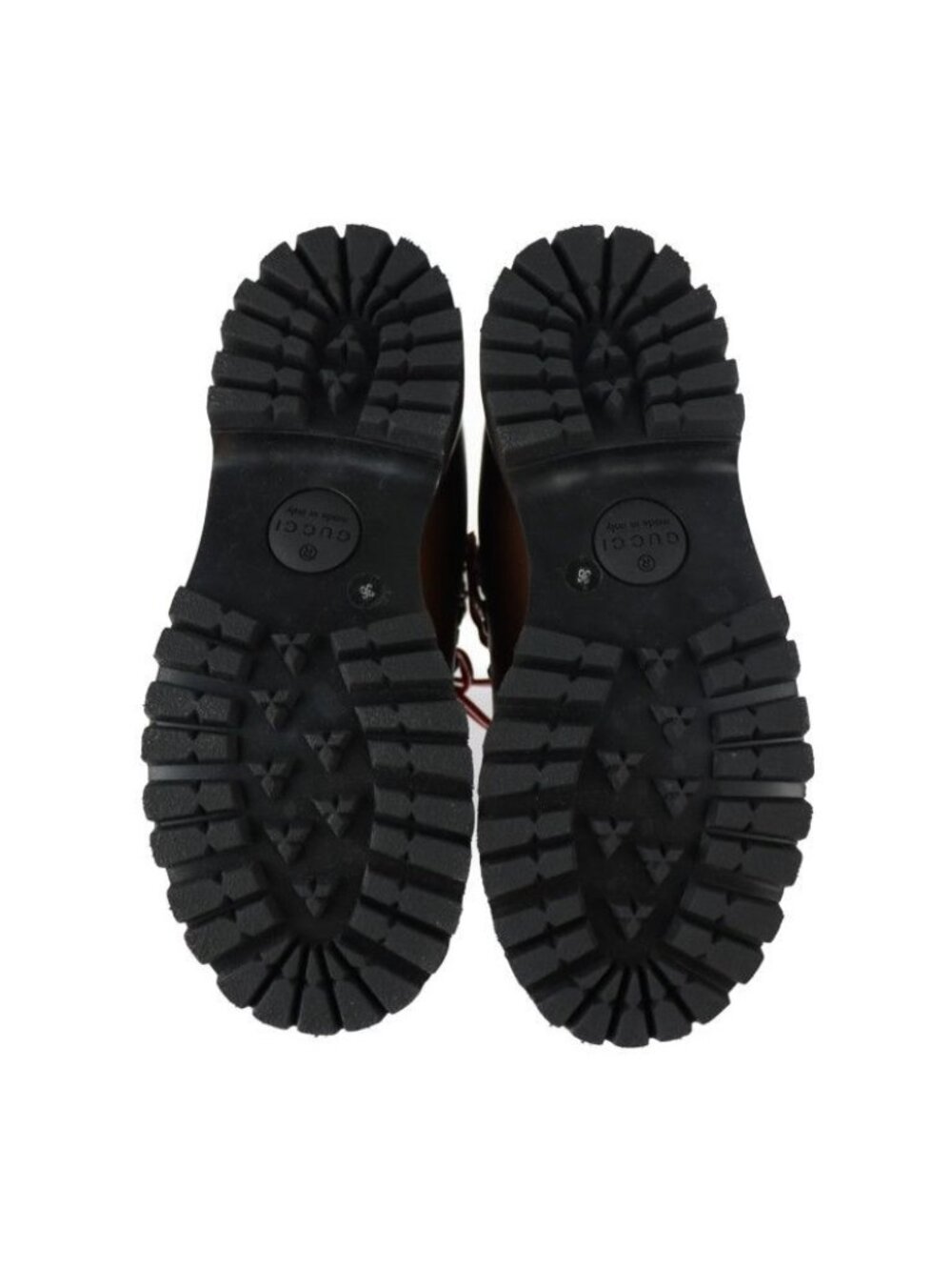 Gucci Mountain Boots Leather Brown The North Face Collaboratio - Picture 4 of 10